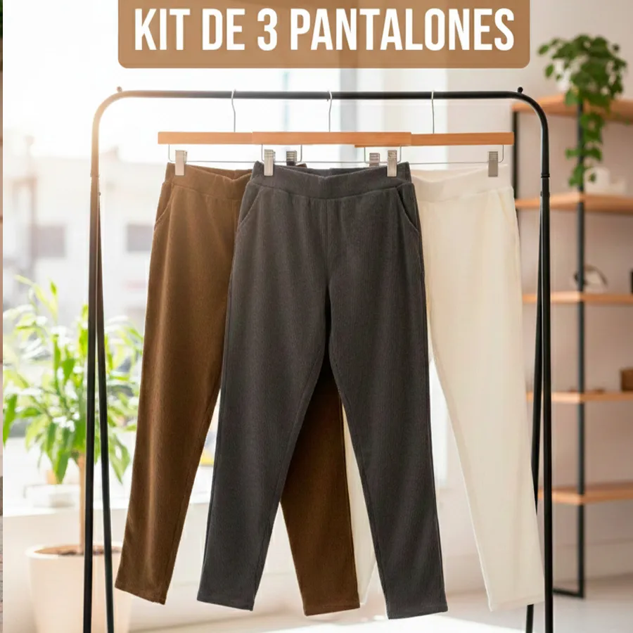 3308-2 KITY DE 3 PANTALONES 7672